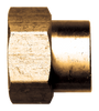 3/4"-11.5 x 1/2" Brass Female Water Hose - Female NPT Coupler  198-D