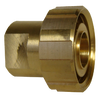 .885"-14 x 1-3/4" Brass Female POL (CGA510) - Female Propane Engine Fuel Coupler  2017