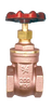 1/4" Bronze Female NPT Gate Valve  217-B