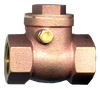 1-1/4" Bronze Female NPT Swing Check Valve  293-J