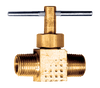 1/8" Brass Male NPT Needle Valve  3122-A