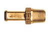 3/8 x 1/4" Brass Fuel Line Hose Barb - Male NPT Connector  325-6B