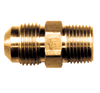 1/4 x 1/4" Brass Male 37° JIC - Male NPT Connector  3748-4B