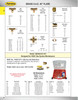 1/2 x 1/2 x 3/8" Brass Male 45° SAE Flare Reducing Tee  44R-86