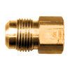 3/4 x 3/4" Brass Male 45° SAE Flare - Female NPT Connector  46-12E