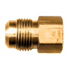 3/8 x 1/8" Brass Male 45° SAE Flare - Female NPT Connector  46-6A