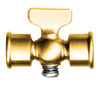1/4" Brass Female NPT Shut-Off Cock  7103-B