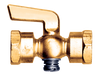 1/4" Brass Female NPT Shut-Off Cock  8103-B