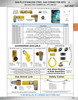 3/4" Brass/Steel Female NPT - Male NPT Swivel Natural Gas 90° Elbow  ACM-75-SL