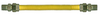 1/2 x 36" Male NPT - Yellow Coated S/S Natural Gas Hose Assembly  ACS-50MM-36