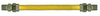 1/2 x 72" Male NPT - Yellow Coated S/S Natural Gas Hose Assembly  ACS-50MM-72