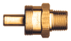 1/2 x 3/8" Brass DOT Air Brake Hose Compression - Male NPT Coupler  B1492-8C