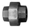 2-1/2" Sch. 40 Black Iron Female NPT Swivel Union  BI-104-N