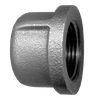 3" Sch. 40 Black Iron Female NPT Cap  BI-108-P