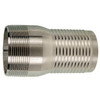 2 x 2" Plain Steel Hose Barb - Male NPT Combination Nipple  BI-125-32M