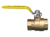 1" Forged Brass 150 PSI Female NPT Steam Approved Ball Valve  BV2103-H