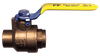 1-1/2" O.D. Tube Forged Brass 200 PSI Female Sweat-On Fuel Oil Ball Valve  BVC4103-26
