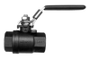 1" Steel 2000 PSI Female NPT Ball Valve - 2Pc. Construction  BVCS2203-H