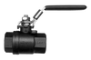1-1/4" Steel 1500 PSI Female NPT Ball Valve - 2Pc. Construction  BVCS2203-J