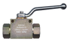 9/16"-18 Steel 7250 PSI Female ORB Ball Valve - 3Pc. Construction  BVCS2434-6