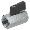 1/2" Chrome Plated Brass 450 PSI Female NPT Ball Valve  BVT3103-D