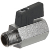 1/2" Chrome Plated Brass 450 PSI Female NPT - Male NPT Ball Valve  BVT3120-D