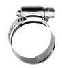 1-1/4" S/S Band - Ferrous Screw - Extented Tongue Gear Clamp  ET-20