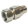 1 x 1" GAS-FLO® "One Touch" Chromed Brass CSST - Female NPT Adapter  GFPC46-16H
