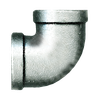 1/4" Sch. 40 Galvanized Iron Female NPT 90° Elbow  GI-100-B