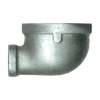 2 x 3/4" Sch. 40 Galvanized Iron Female NPT 90° Reducing Elbow  GI-100-ME