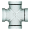 3/4" Sch. 40 Galvanized Iron Female NPT Cross  GI-102-E