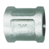 2-1/2" Sch. 40 Galvanized Iron Female NPT Coupler  GI-103-N
