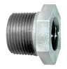 1/4 x 1/8" Sch. 40 Galvanized Male NPT - Female NPT Reducing Hex Bushing  GI-110-BA
