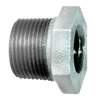 1/2 x 1/8" Sch. 40 Galvanized Male NPT - Female NPT Reducing Hex Bushing  GI-110-DA