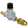 0-60 PSI  Adjustable Propane Compact Regulator w/Hard Nose POL (CGA510) & 135-LB Adapter  GR-465GRY