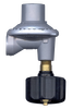 Fixed Low Pressure 90° Propane BBQ Regulator w/Black Nylon Female QCC1  GR-766