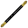 1/2 x 96" Black Rubber DOT SAE J1402 Air Brake Hose Assembly  HAB-8-96C-LSW