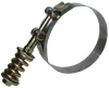 5.31 - 5.61" H/D Flex Seal T-Bolt Clamp - S/S Band - Ferrous Bolt  HC19-550