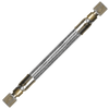 1/2 x 84" Female 45° SAE - PTFE Hose/Stainless Steel Cover Crimped Hose Assembly  HT10C84FS10FS10