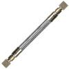 5/16 x 36" Female 45° SAE - PTFE Hose/Stainless Steel Cover Crimped Hose Assembly  HT6C36FS6FS6