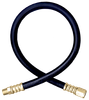 1/4 x 24" Female NPT  - Male NPT - Type I Nitrile Rubber Natural Gas Hose Assembly  I4C24FP4MP4