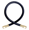 1/4 x 60" Female NPT - Type I Nitrile Rubber Natural Gas Hose Assembly  I4C60FP4FP4