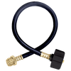 1/4 x 96" Male Primus - Female QCC1 - Type I Thermoplastic Natural Gas Hose Assembly  I4TC96MCQCC