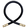 3/8 x 180" Male NPT - Type I Nitrile Rubber Natural Gas Hose Assembly  I6C180MP6MP6