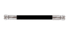 3/8 x 168" Female 45° SAE - Type III Nitrile Rubber Covered Thermoplastic Natural Gas Hose Assembly  III6C168FS6FS6
