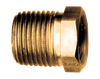 3/4 x 3/8" Lead Free Brass Female NPT - Male NPT Reducing Hex Bushing  LF-110-EC