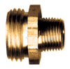 3/4"-11.5 x 3/4" Lead Free Brass Male Water Hose - Male NPT Coupler  LF-196-E