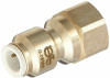 1/4 x 1/4" JG® Lead Free Brass Female SAE 45° Flare - Polypropylene CTS Connector  MI4508F4SLF