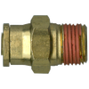 5/32 x 1/8" Brass DOT Push-To-Connect - Male NPT Connector  PC1468-5/32A