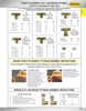 1/4 x 1/8 x 1/4" Brass DOT Push-To-Connect - Male NPT - Push-To-Connect Tee  PC1471-4A